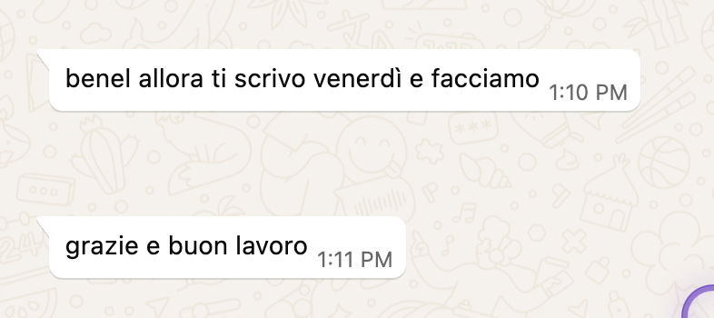 Conferma di iscrizione al percorso di accelerazione Scalers