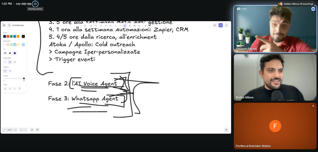 Prima call di onboarding di Giacomo Falorni, membro Elite Scalers